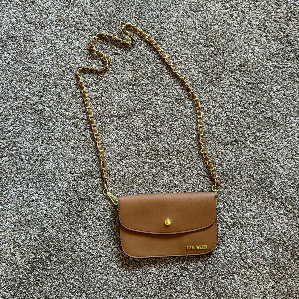 Steve Madden Brown Crossbody Bag